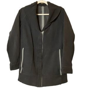 Lululemon Athletica Yin To My Yang Women's Gray Cardigan Sweater - Sz L (no tag)